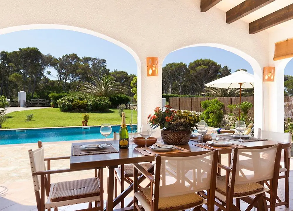 Casa con jardín y piscina - MORELL ONZE Cala Morell
